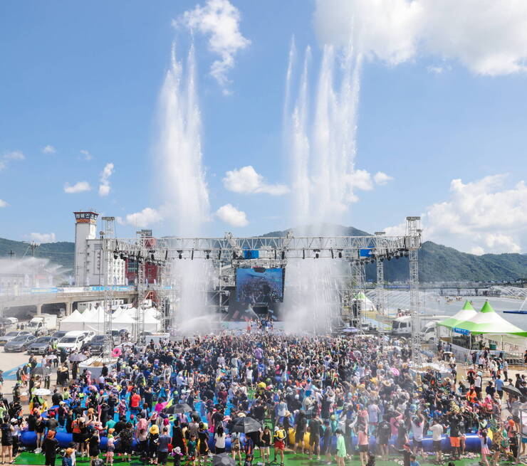 제16회 정남진 장흥 물축제 지상최대물싸움 