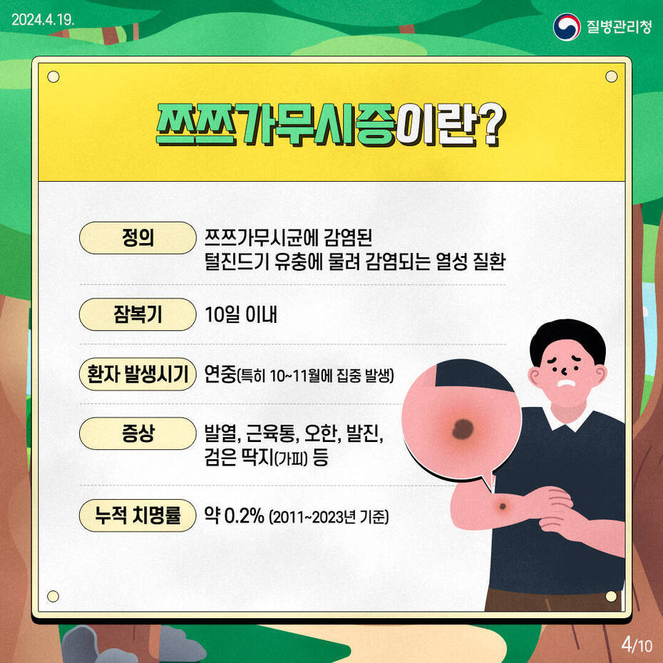 진드기 매개 감염병 예방수칙