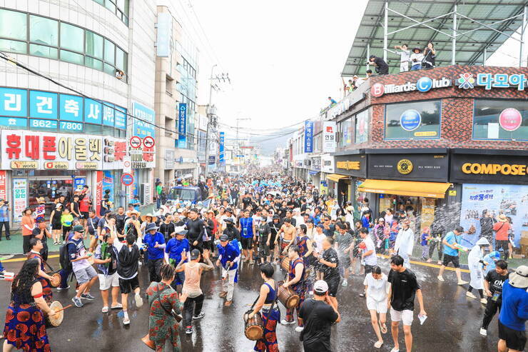 제17회 정남진 장흥 물축제 살수대첩