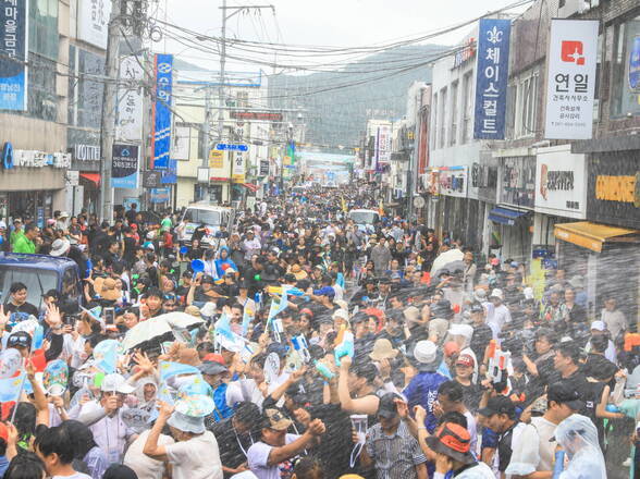 제17회 정남진 장흥 물축제 살수대첩