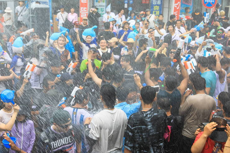 제17회 정남진 장흥 물축제 살수대첩