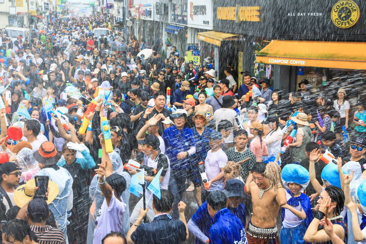 제17회 정남진 장흥 물축제 살수대첩