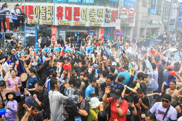 제17회 정남진 장흥 물축제 살수대첩