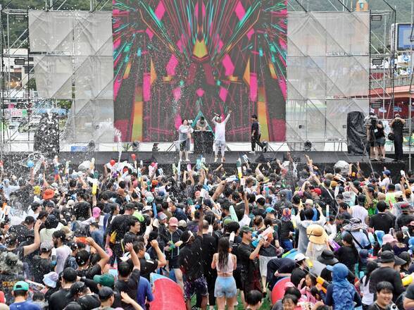 제17회 정남진 장흥 물축제 지상최대의 물싸움