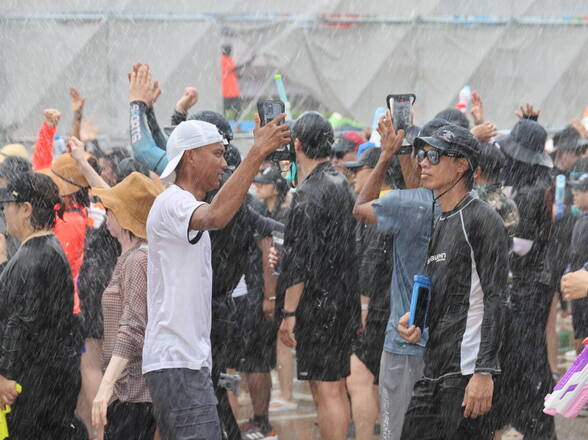 제17회 정남진 장흥 물축제 지상최대의 물싸움