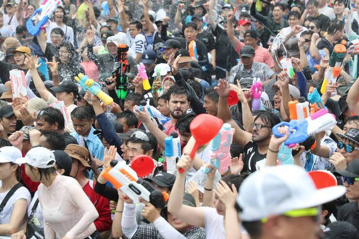 제17회 정남진 장흥 물축제 지상최대의 물싸움