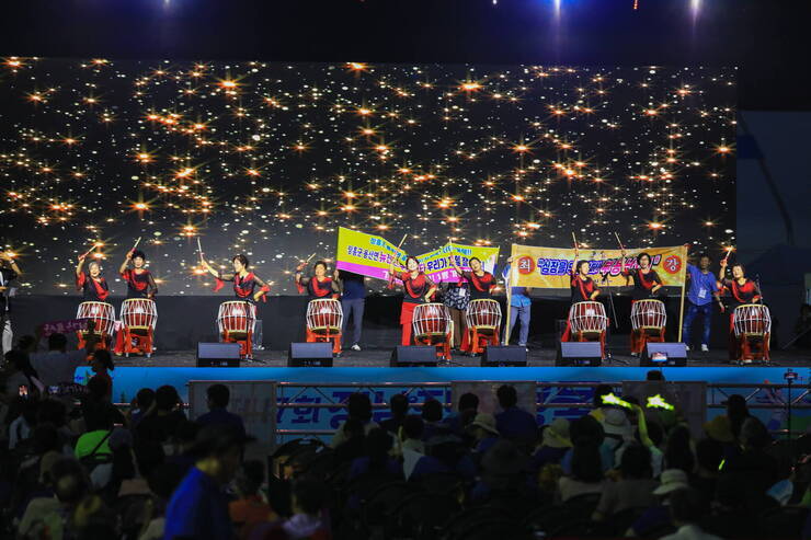 제17회 정남진 장흥 물축제 장흥군 10개 읍면 주민자치시연