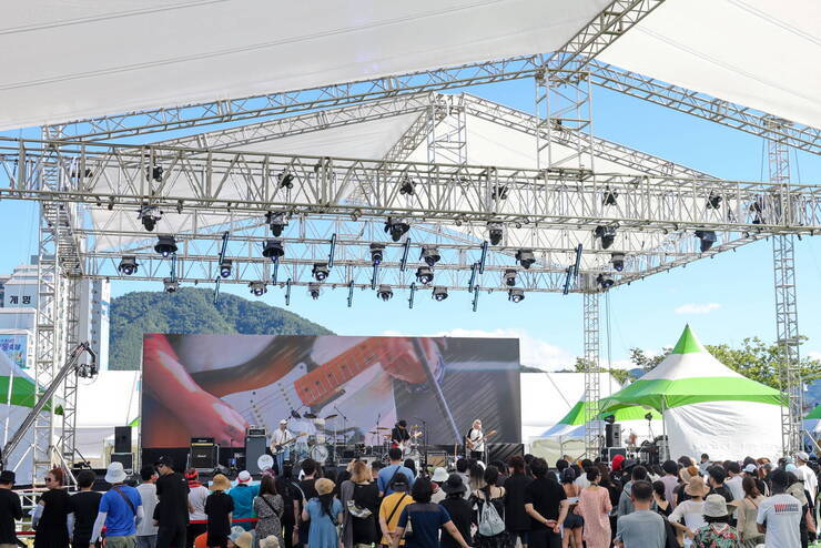 제17회 정남진 장흥 물축제 장흥 Rock 페스티벌