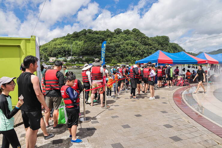 제17회 정남진 장흥 물축제 디스코팡팡