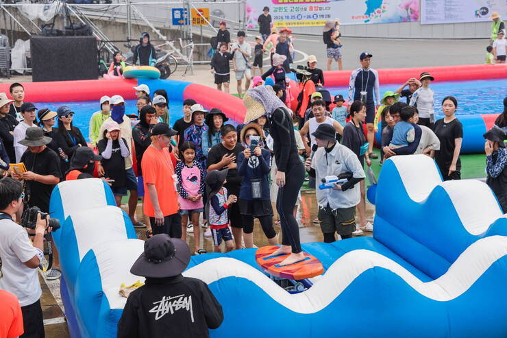 제17회 정남진 장흥 물축제 서핑첼린지