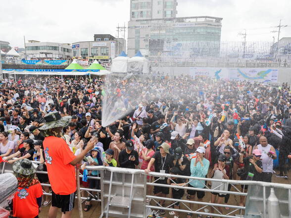 제17회 정남진 장흥 물축제 지상최대의물싸움