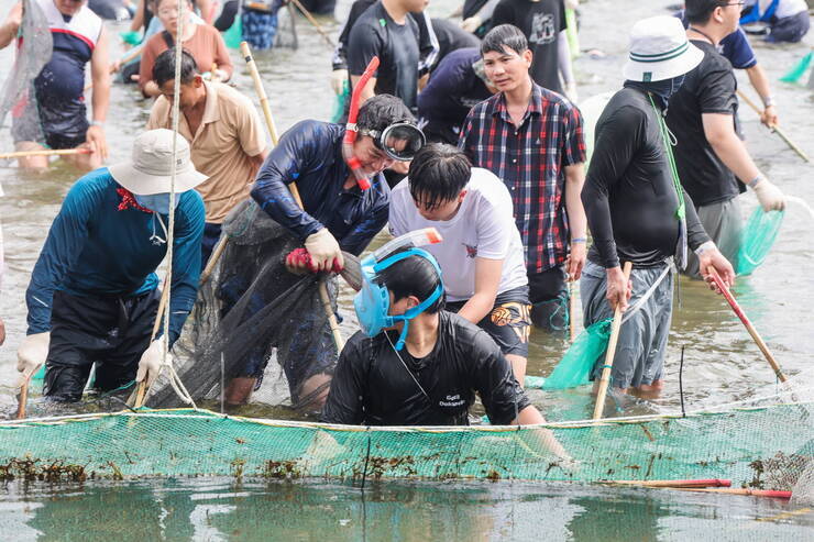 제17회 정남진 장흥 물축제 황금물고기를잡아라