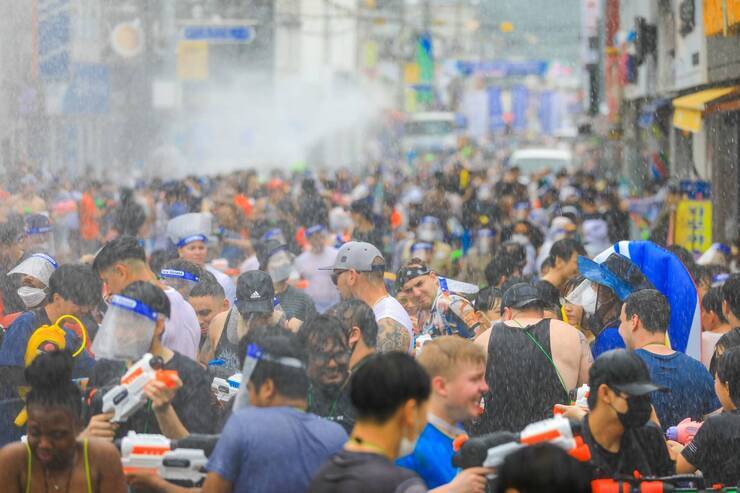 제15회 정남진 물축제 살수대첩 사진입니다.