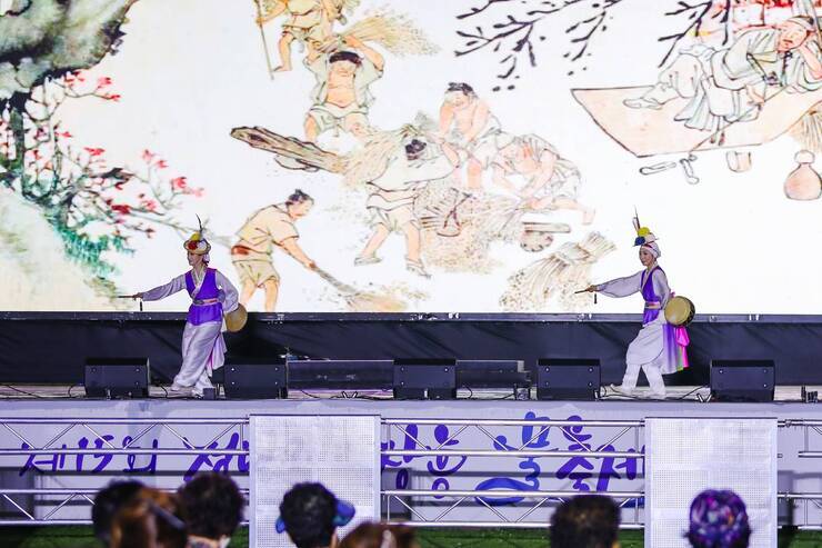 제15회 정남진 물축제 장흥 POP 콘서트 사진입니다.