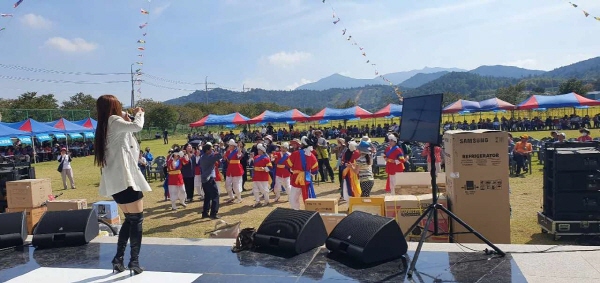 4월 1일 토요일 장평중학교에서 면민의 날 진행