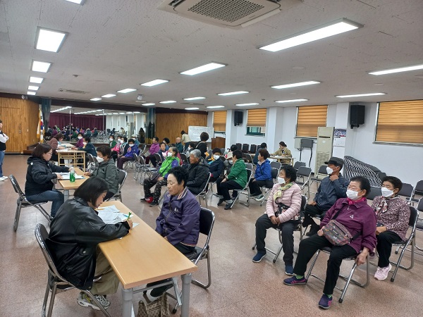 찾아가는 치매조기검진사업 추진 사진